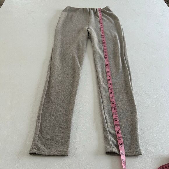 Windsor Taupe Knit Twist Front Crop Top & High Waist Pants Set – Size L - Picture 14 of 15